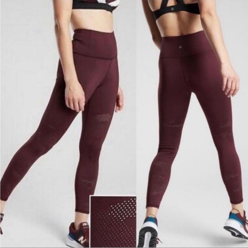 Athleta Persistence Laser Cut 7/8 Tight